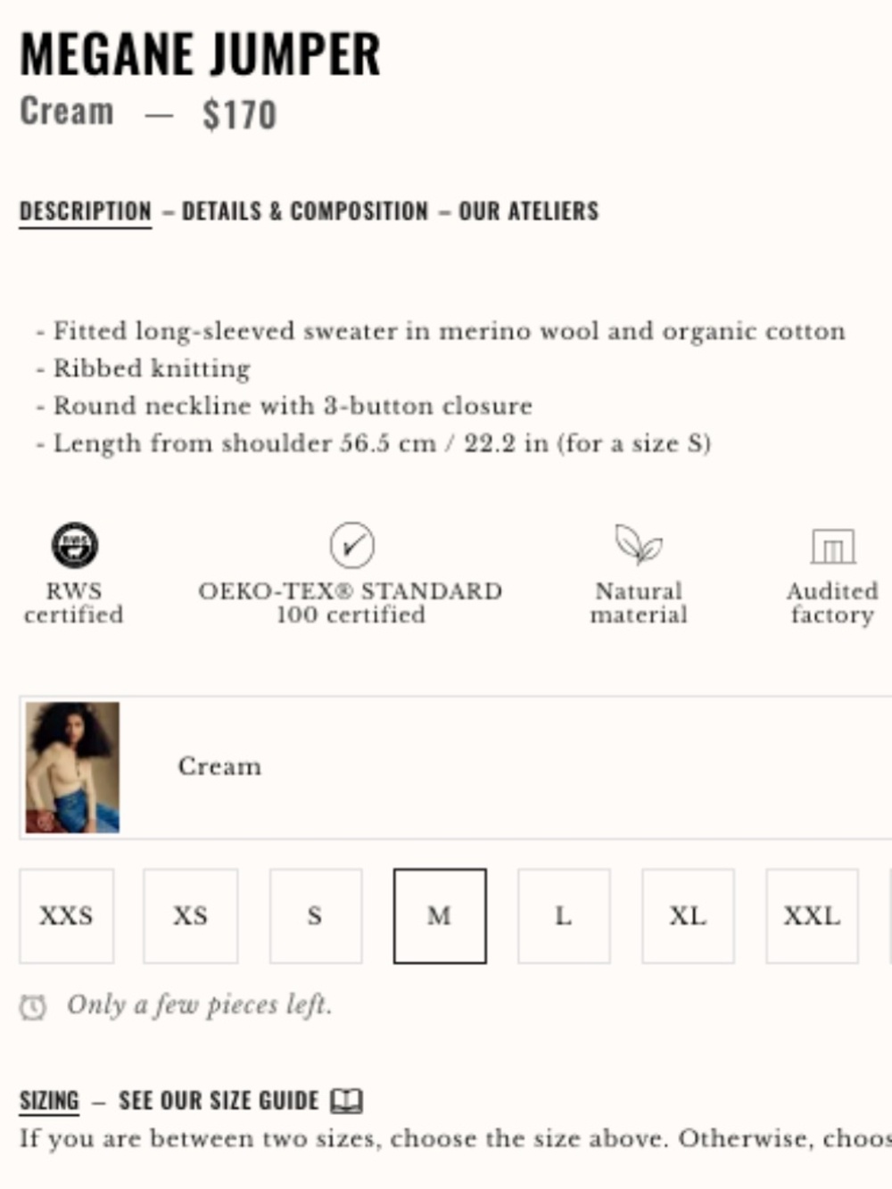 Sezane Megane Jumper - Picture 3 of 9